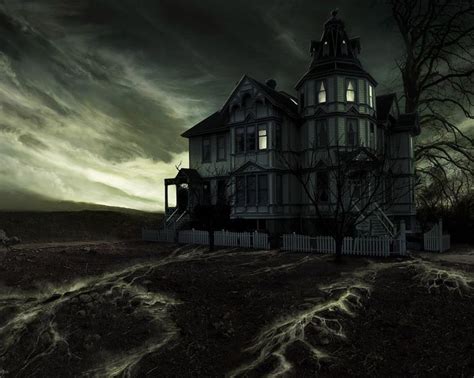 Gothic Image: Dark places | Dunkles haus, Spukhaus, Gruselige bilder