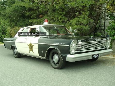 1965 Ford Galaxie 500 Andy Griffith Mayberry Sheriff Patrol Police Car