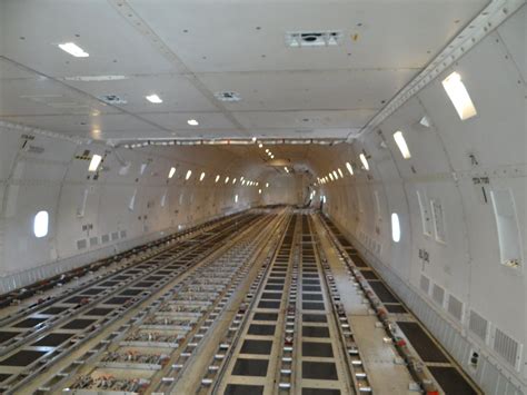 Inside Boeing 747 Cargo Plane