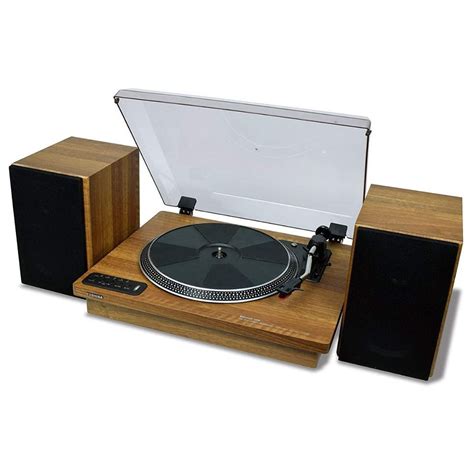 Toshiba TY-LP200 - Vinyl Record Player Turntable, with 2 Hifi Speakers with USB and Bluetooth ...