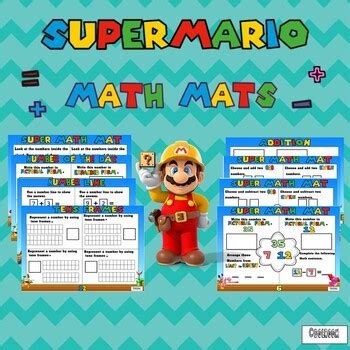 Super Mario Math Mats by DOL ROOM | TPT