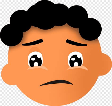 Sad Kid Face Clipart