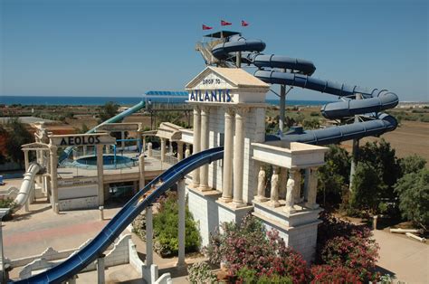 Drop to Atlantis WaterPark Ayia Napa Attraction - WaterWorld WaterPark