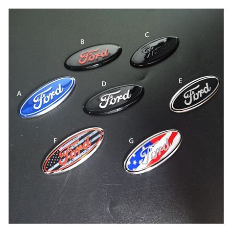 Pipo Store Ford steering wheel emblem replacement 5.8x2.3cm Pipo Store