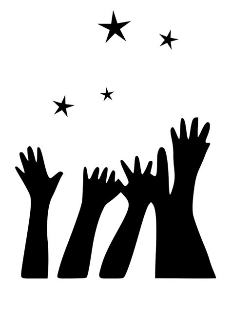 Free Hand Reaching Up Silhouette, Download Free Hand Reaching Up Silhouette png images, Free ...