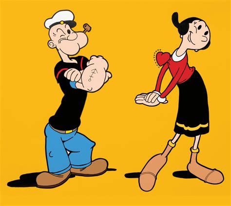 My drawing of Popeye and Olive : r/comicbooks