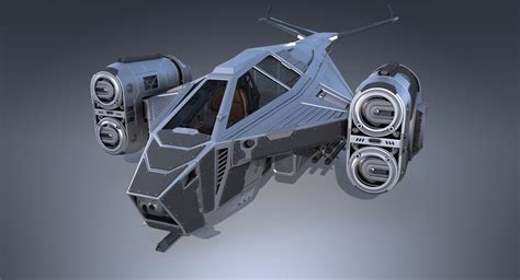 a futuristic vehicle is shown in this image