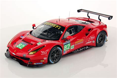 Ferrari 488 GTE Le Mans Series 2016 #82 1:18 - Looksmart Models