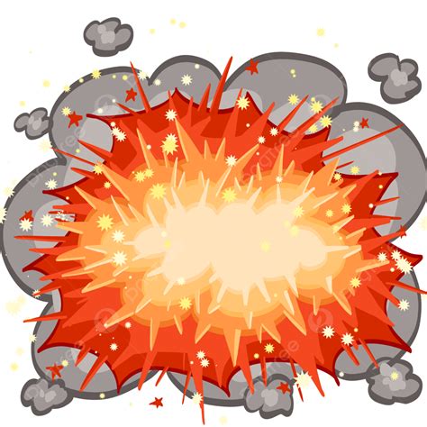 Explosion Pirotecnia Anime PNG , Explosión, Fuegos Artificiales, Humo ...