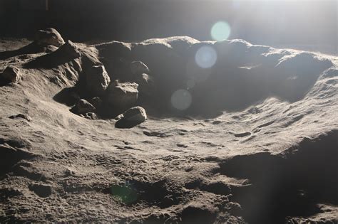 The Dark Side of the Crater – Moon: NASA Science