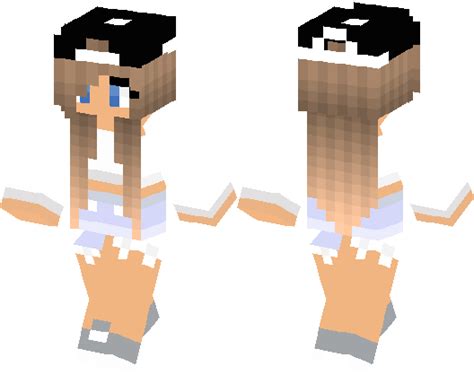 With cute girl | Minecraft Skin | Minecraft Hub