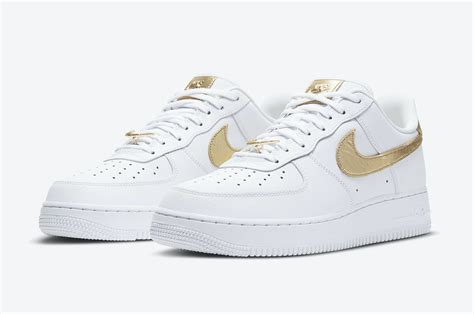 Nike Air Force 1 Low White Gold DC2181-100 Release Date - SBD