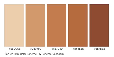 Tan On Skin Color Scheme » Brown » SchemeColor.com