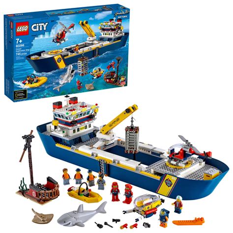 Lego Shark And Boat Set