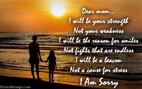 I am sorry messages for mom – WishesMessages.com