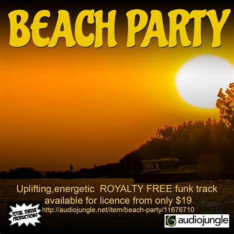 Beach Party | Beach party, Music library, Audio jungle