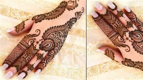 Stylish Indian Bridal Mehndi Design - New Bridal Mehndi Design