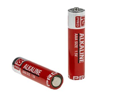 RS PRO Alkaline AAA Battery 1.5V, 12 Pack - RS Components Vietnam