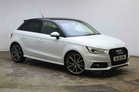 2018 Audi A1 Sportback Black Edition Nav 1.4 TFSI 125 PS S tronic Petrol white | in Bolton ...