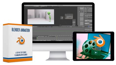 Blender Animation Course - 35 HD Video Lessons