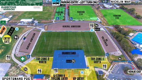 📣GAME DAY INFO Here is a map of... - Sunshine Coast Stadium