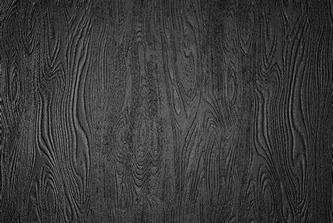 Premium Photo | Simple and realistic black wood panel texture