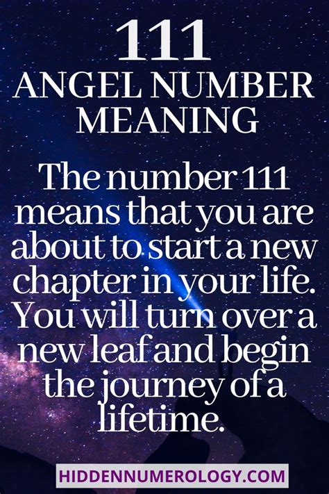 111 Angel Number Meaning | Number meanings, Angel number meanings, Angel number 111