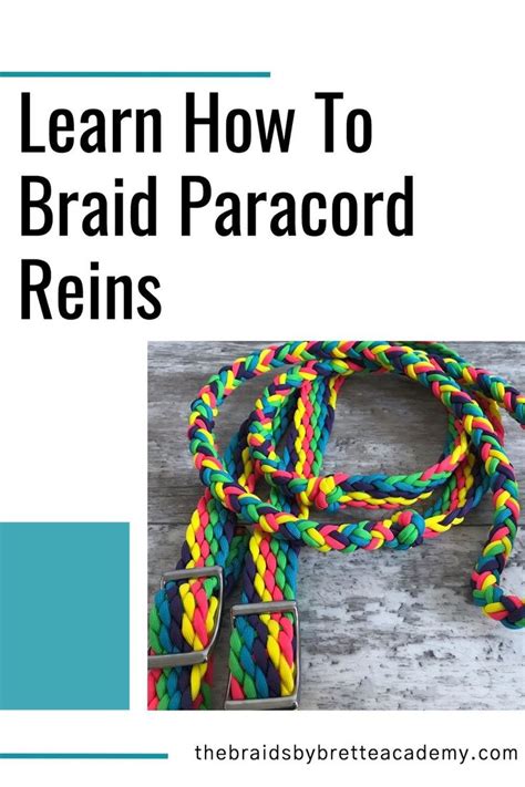 Braids By Brette Academy- DIY Braided Horse Tack Online Courses | Diy braids, Horse diy ...