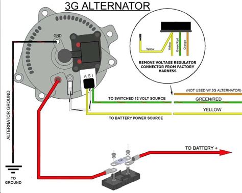 Ford 3 Pin Alternator Wiring Diagram