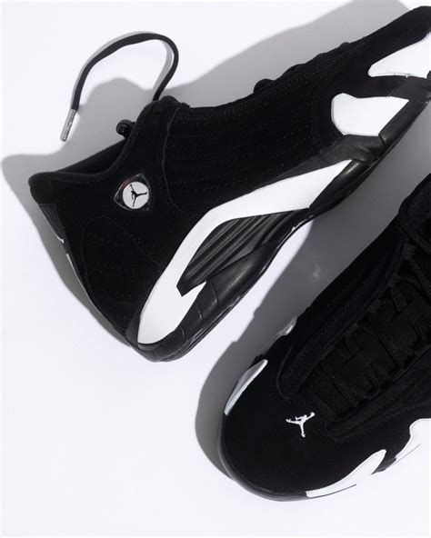 Restock: Air Jordan 14 Retro "Black White" — Sneaker Shouts