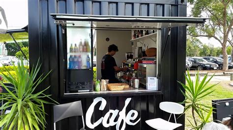 Container Cafe Idea - Container Interior Design Idea