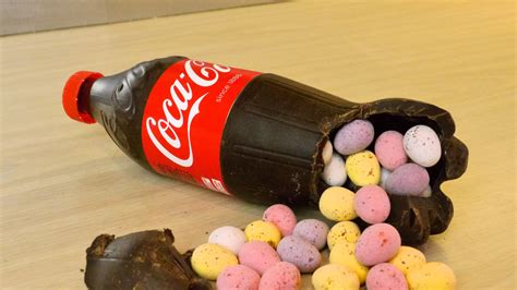 Chocolate Coca Cola Bottle Shape - Easter Egg Surprise