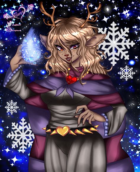 Commission | Noelle Deltarune Au by LadyFlan on DeviantArt