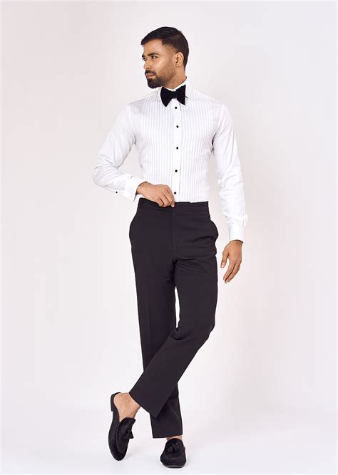 White Tuxedo Shirt - Rulmaker.com