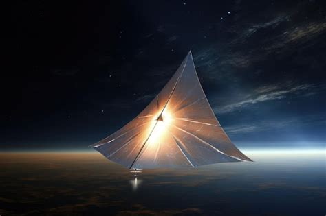 Premium AI Image | Innovative solar sail design concepts