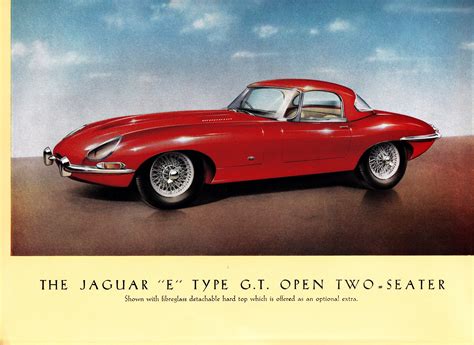 1961 Jaguar E Type brochure