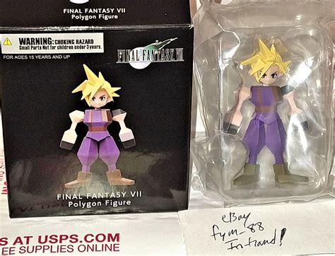 Final Fantasy VII FF7 Remake Cloud Strife Polygon Mini Figure (with box) for Sale - Final ...