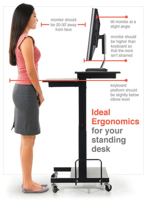 Standing Desk, Stand-Up Desk, Adjustable Height Desk