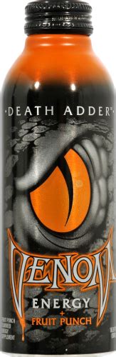 Venom Energy Death Adder Fruit Punch Drink, 16.9 fl oz - Kroger