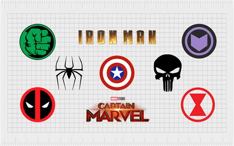 Marvelous Marvel Logos: Best Marvel Character Symbols