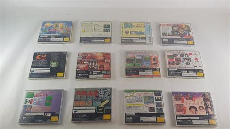 Sega Saturn - Lot of 12 Japanese games - Catawiki