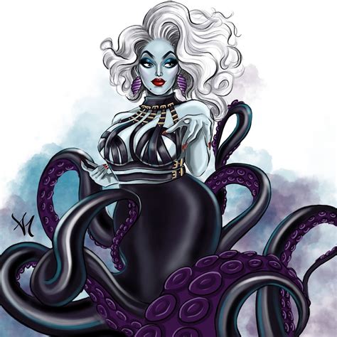 Ursula, The Sea Witch - by Armand Mehidri https://www.instagram.com/p/Bo4dIQwgC-T/?taken-by ...