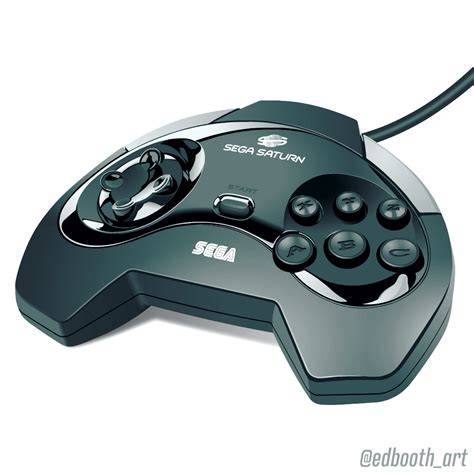 Sega Saturn Controller : r/vectorart