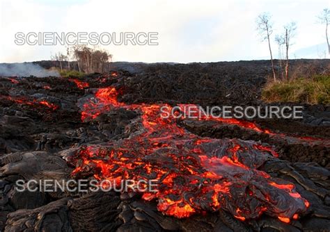 Photograph | Aa Lava Flow | Science Source Images