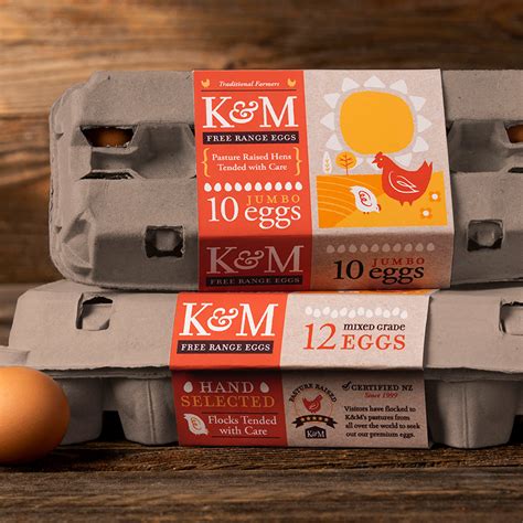 K & M Egg Carton Packaging :: Behance