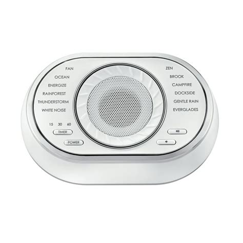 HoMedics SoundSpa Portable Rechargeable Sound Machine, Model SS-6050 - Walmart.com - Walmart.com