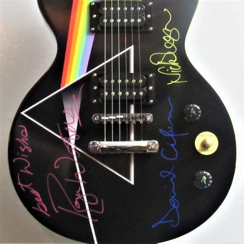 Pink Floyd Autographed Guitar Pink Floyd Autographed Guitar 2019 Pink ...