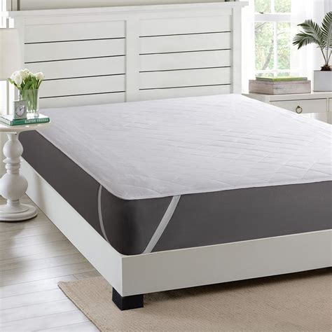 Single Size Extra Deep Quilted Strap Mattress Protector Cover ...