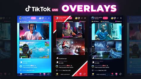 FREE Tiktok Live Overlays for Live Studio or OBS Studio - YouTube