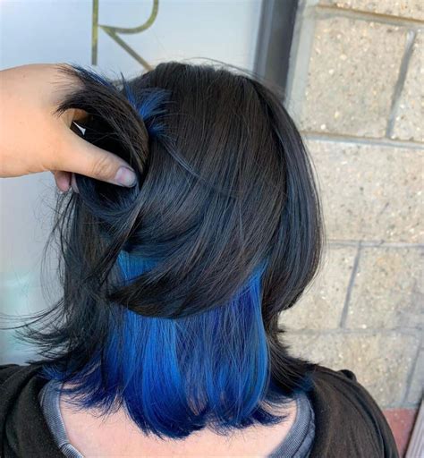 Top 30 Stylish Black & Blue Hair Ideas For Younger Women (2021 Updated) - Tattooed Martha